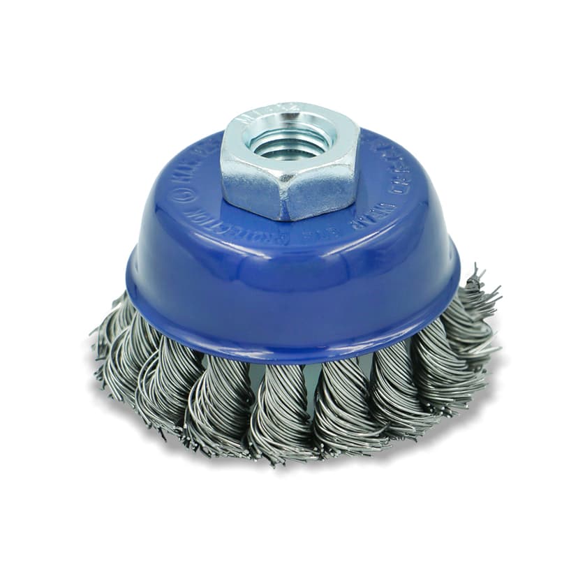 Щітка торцева плетена - 75мм (GERRARD)