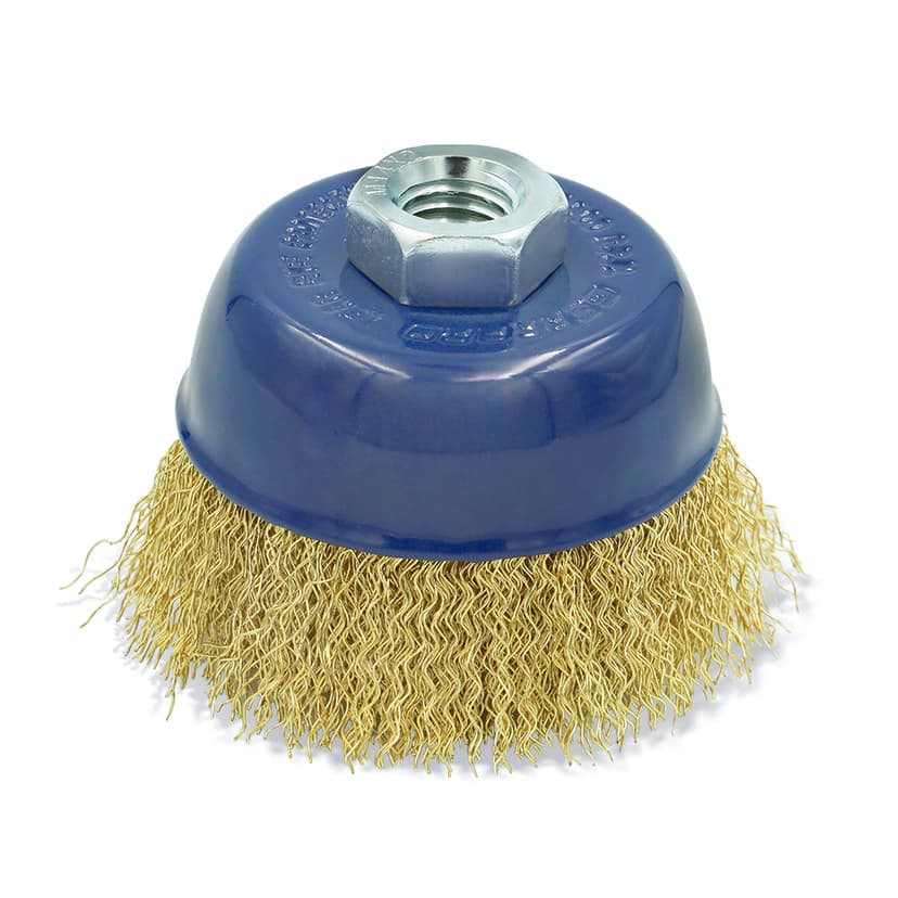 Щітка торцева рифлена - 75мм (GERRARD)