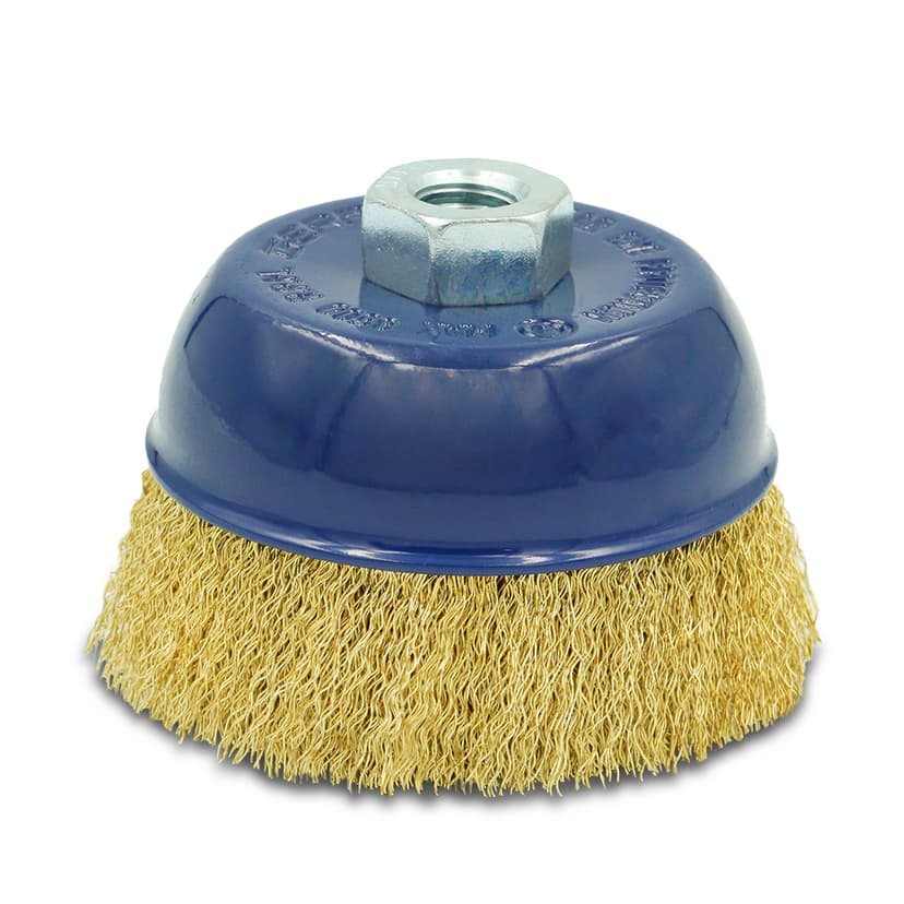 Щітка торцева рифлена - 85мм (GERRARD)