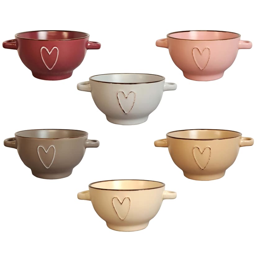 VT-C-38140 Бульйонниця Безмежна любов з вушками , Vittora 140мм,  600мл