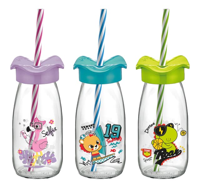 VT-182041 Пляшка для води Firfir 250мл VITTORA, зелена