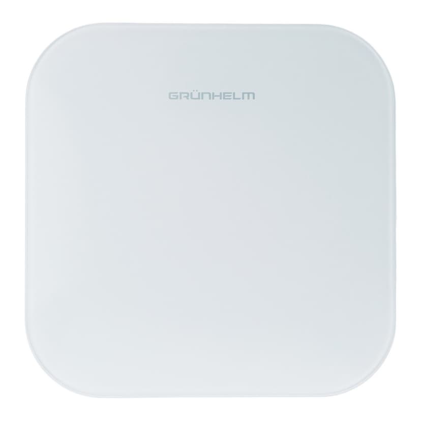 Ваги електронні - BES-WLG (білі, квадрат, макс-180кг) (GRUNHELM)