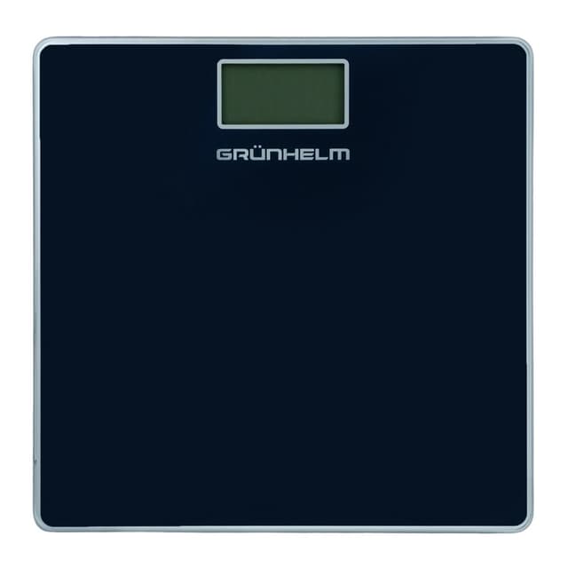Ваги електронні -BES-35BLG  (сині,, квадрат, макс-180кг ) (GRUNHELM)