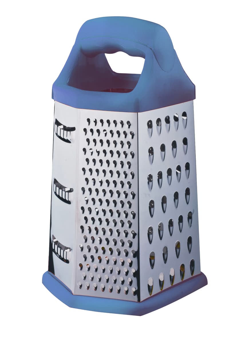 GT-GR-3004 Тертка SUPER SHARP шестистороння з опорою 23см GUSTO