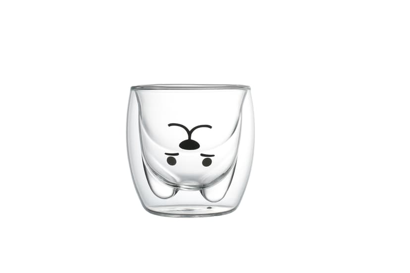 VT-5403-200 Набір склянок ANIMALS з подвійним дном VITTORA, 2 шт, 200мл