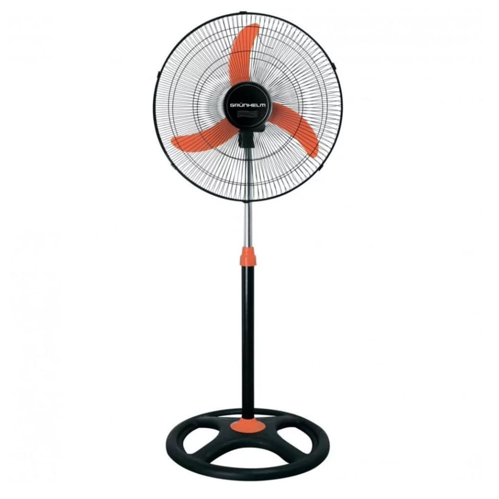 Вентилятор підлоговий (16 дюймів, 3 швидкості,1,30м, 3 лопасті)  - GFS-4010 (GRUNHELM) — фото 1