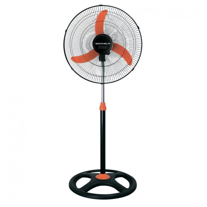 Вентилятор підлоговий (16 дюймів, 3 швидкості,1,30м, 3 лопасті)  - GFS-4010 (GRUNHELM)
