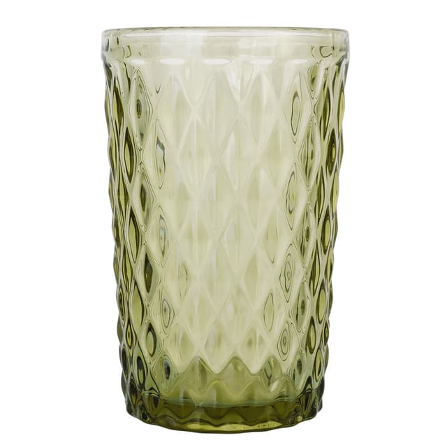 VS-H340OG Висока склянка Опал зелений 350мл, 1 шт VERSAILLES