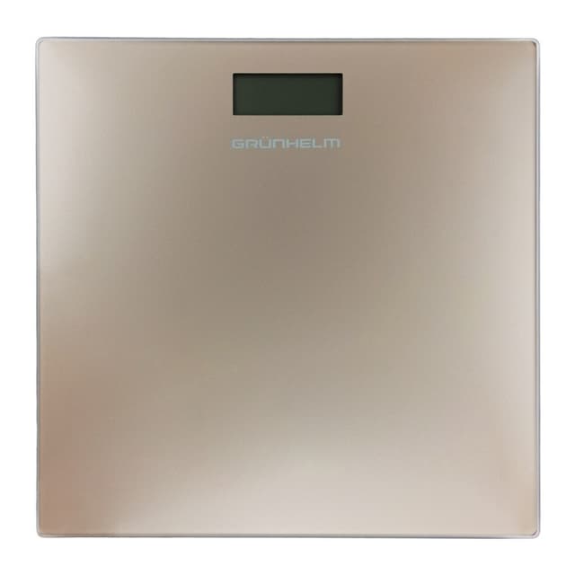 Ваги електронні - BES-GLD (золотий, квадрат, макс-180кг) (GRUNHELM)