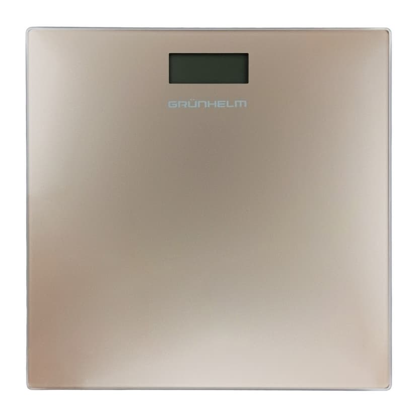 Ваги електронні - BES-GLD (золотий, квадрат, макс-180кг) (GRUNHELM)