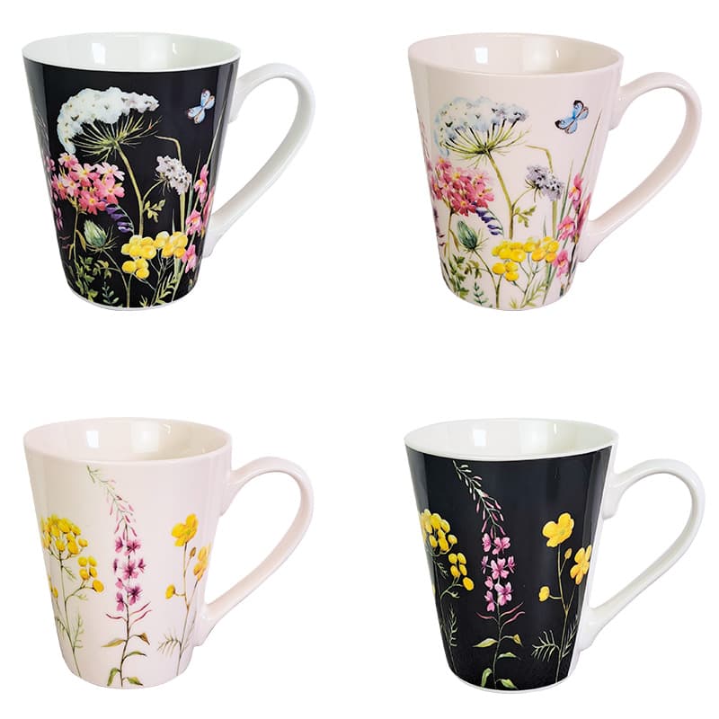 VT-C-187380 Чашка Квіткове поле Vittora, 380мл