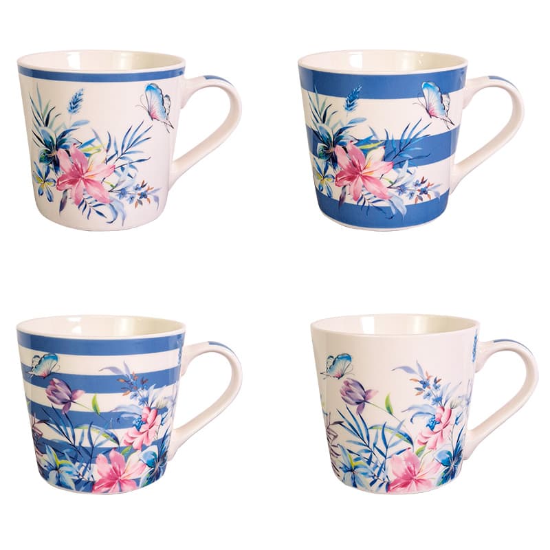 VT-C-189400 Чашка Букет з метеликом Vittora, 400мл