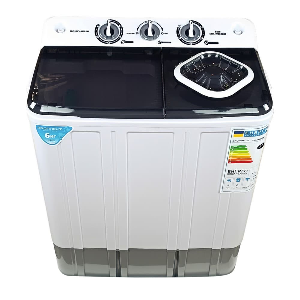 Пральна машина напівавт. GWL-WS602B3 (біла, 6кг) (GRUNHELM) — фото 1