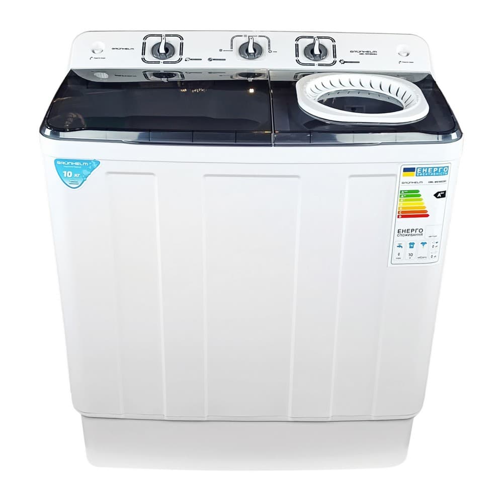 Пральна машина напівавт. GWL-WS1002B3 (біла, 10кг) (GRUNHELM) — фото 1