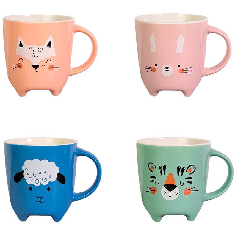 VT-C-200330 Чашка Тваринки на ніжках Vittora, 330мл