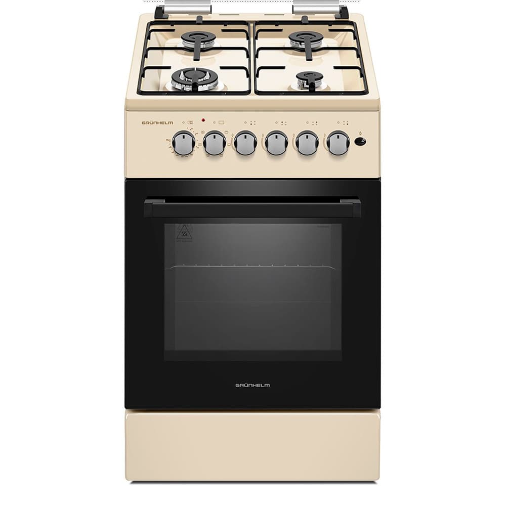 Плита газоелектр. 50см - FG56113ВЕ бежева (GRUNHELM)