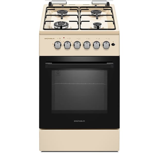 Плита газоелектр. 50см - FG56113ВЕ бежева (GRUNHELM)