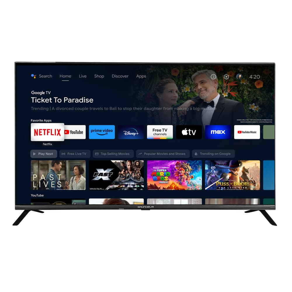 Телевізор 43, Google Android TV 11.0 - 43FI500-GA11V (GRUNHELM) — фото 1