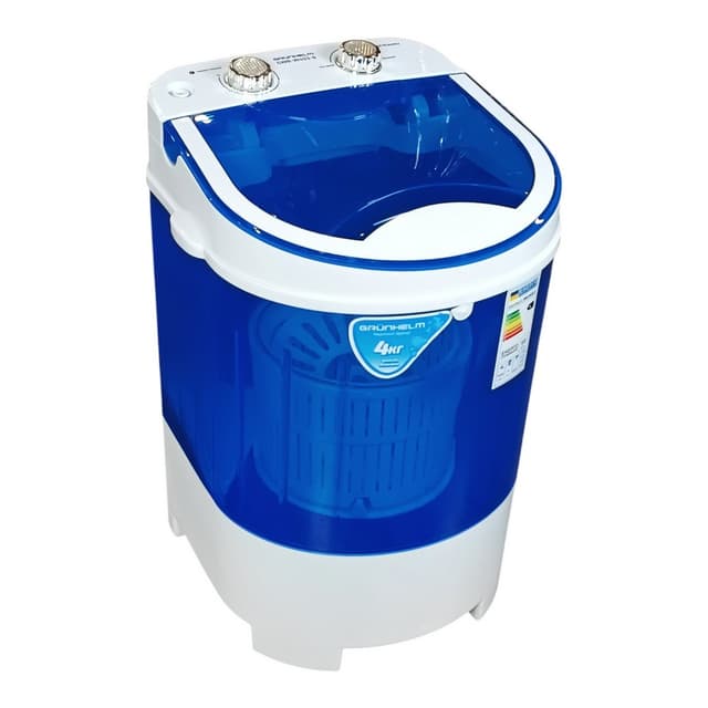 Пральна машина напівавт. однобакова GWB-W403-B (блакитка/біла, 4кг) (GRUNHELM)