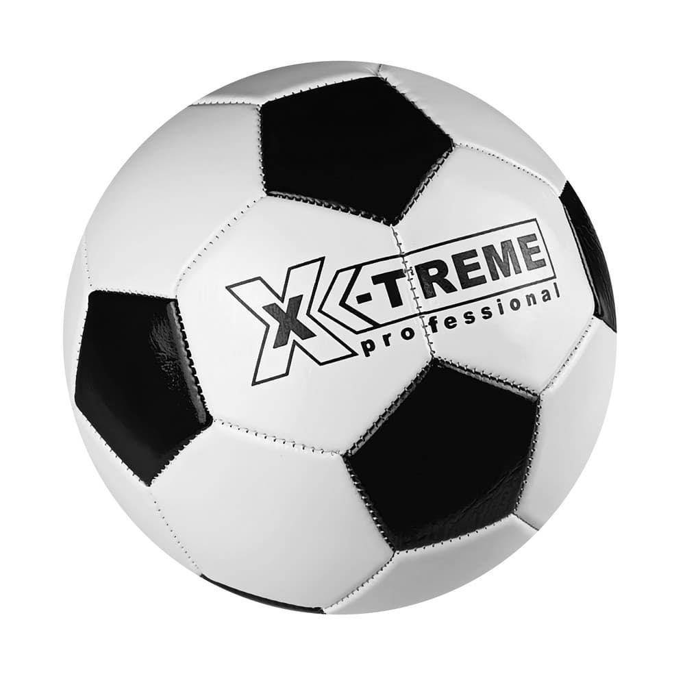 Футбольній м'яч №5 / вага 330 шт. шкіра. біл. чорн. (X-TREME) — фото 1