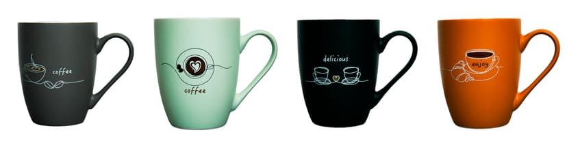 VT-C-267340 Чашка Кавова мелодія Vittora, 340мл