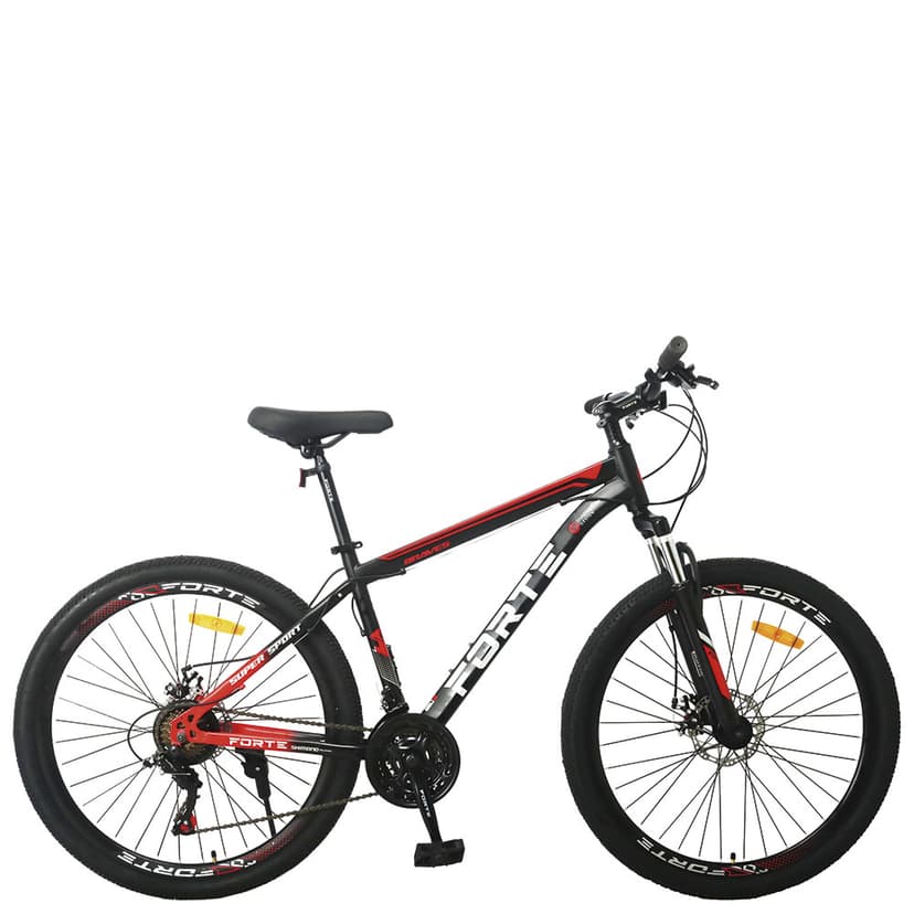 Велосипед FORTE BRAVES сталь.рама 19", колеса 29", чорний
