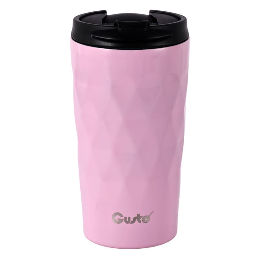 GT133 Термокружка Диско (рожева) GUSTO, 380мл