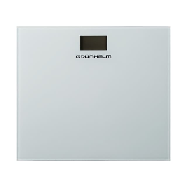 Ваги електронні - BES-26W (білий, квадрат, макс-180кг) (GRUNHELM)