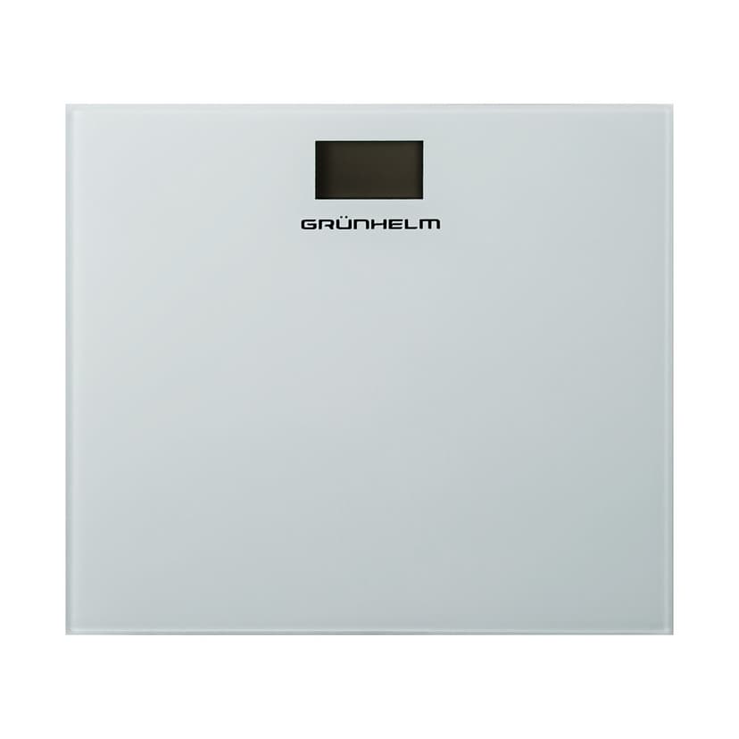 Ваги електронні - BES-26W (білий, квадрат, макс-180кг) (GRUNHELM)