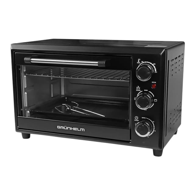 Піч електрична - GN28AВ (чорний) 28л, 1600 Вт (GRUNHELM)