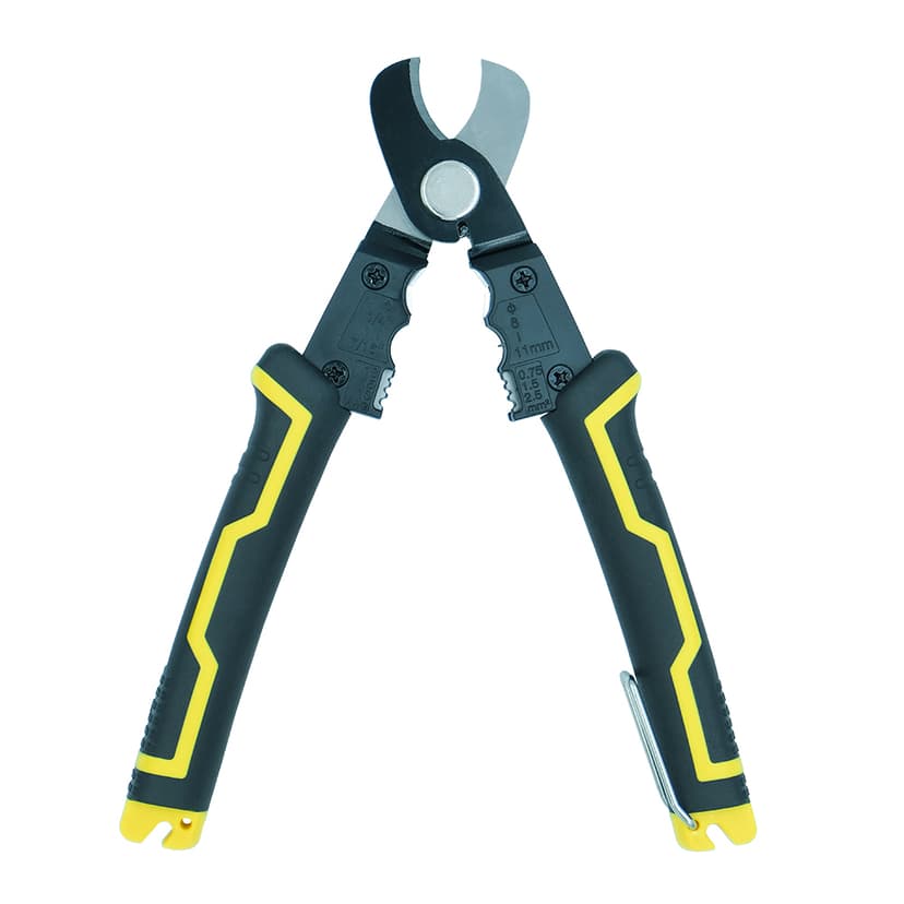 (41190) Інструмент для зняття ізоляції та різання кабелю 180 мм СТАЛЬ