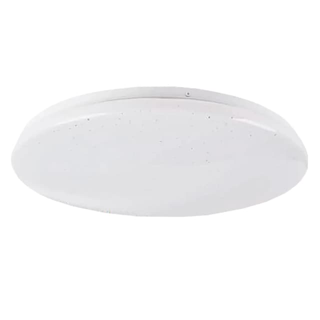 LED світильник - WCE2007-24W-65K (стельовий круглий блискучий, 6500К, 24W) (WORK'S)
