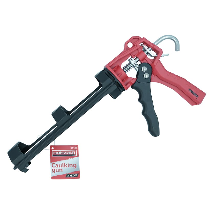 (31125) Пістолет для герметика пластиковий, посилений HAISSER