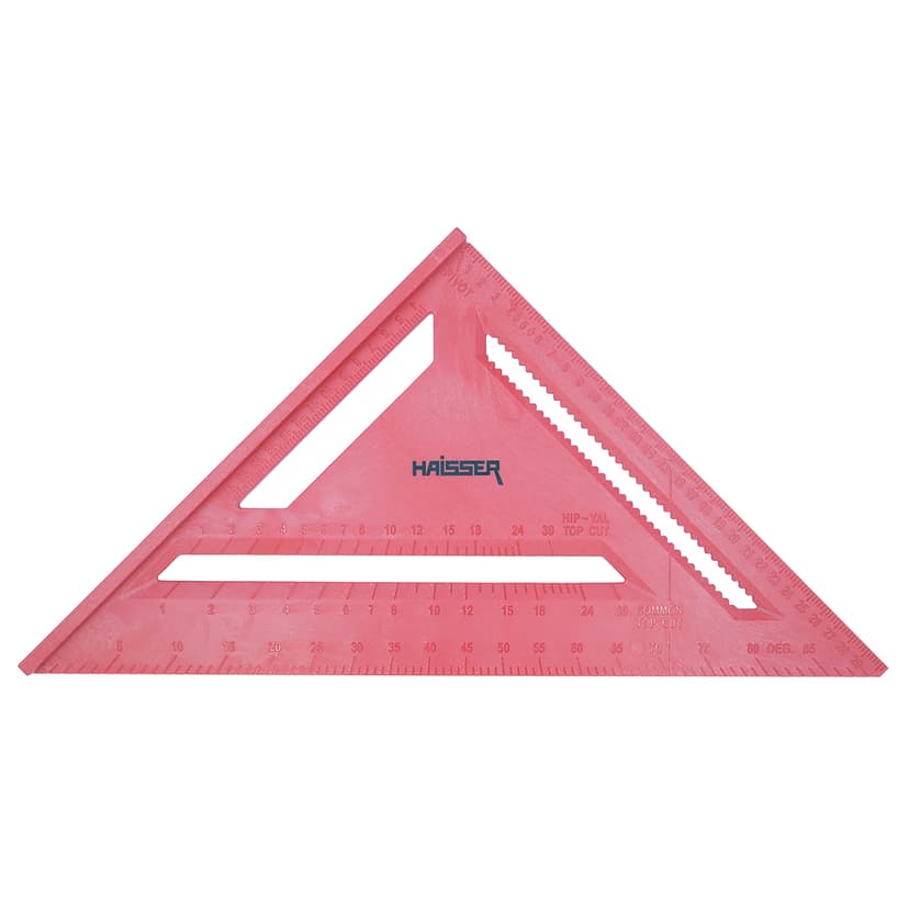 (24374) Кутник тесляра пластиковий 300 мм HAISSER