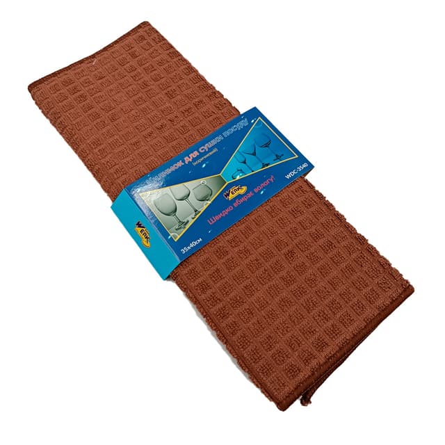 Килимок для сушки посуду коричневий 35х40см WDС-3540 (WERK)