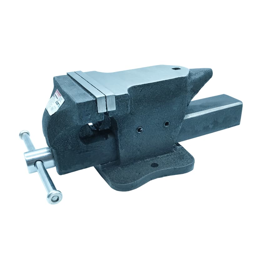 (47175) Лещата верстатні SG Iron 125мм, 14кг зі збільшеним ковадлом HAISSER