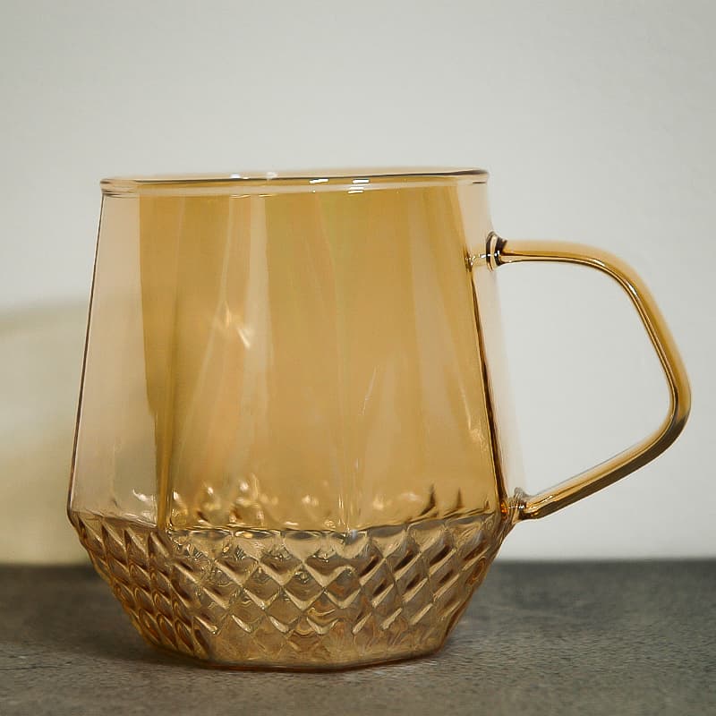 VT-5105-400 Набір чашок SUNSET з боросилікатного скла, 2 шт, 400 мл