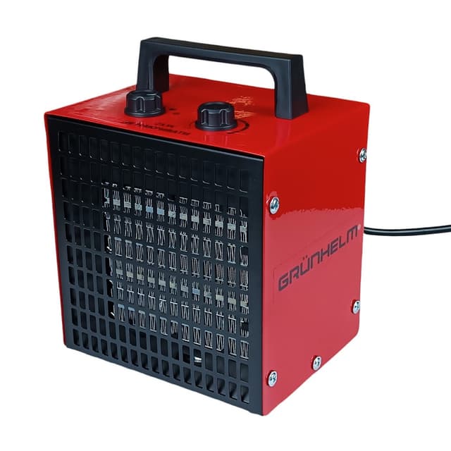 Теплова гармата електрична - РТС-2000D (2.0кВт, 220В) (GRUNHELM)