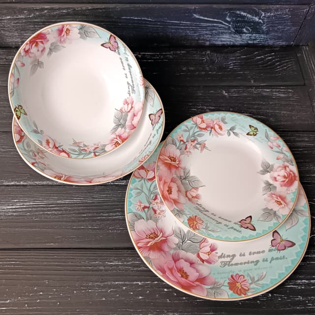 Гармонія, Aura, Тарілка десертна, VT-1180AG, Vittora, 180 мм