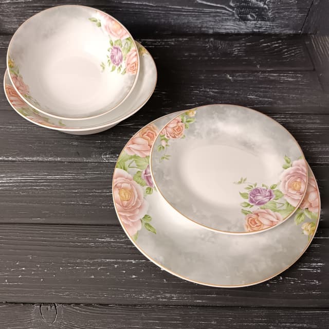 Трояндовий сон, Aura, Салатник, VT-2165ATS, Vittora, 165 мм