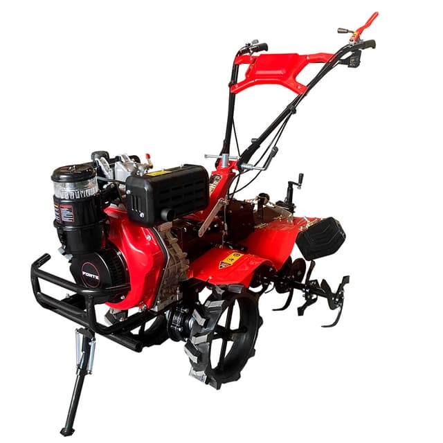 Культиватор дизельний червоний (ПОВІТРЯ) - 1000A (10кс) (FORTE)