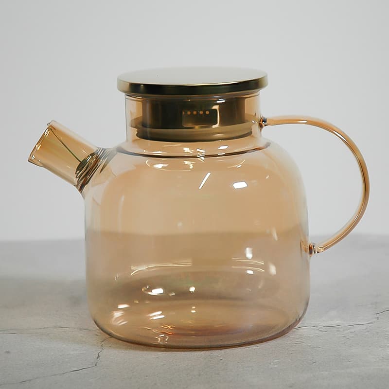 VT-5506-1500 Чайник заварювальний LOUVRE скляний VITTORA, 1500мл