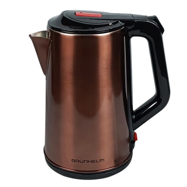 Електрочайник Метал - EKS-1927G, 2,3л, 1500Вт, нерж, золотий (GRUNHELM)