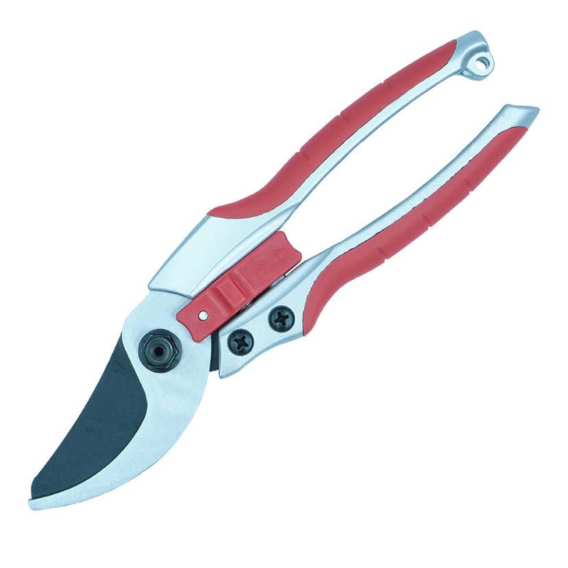 (81058) Секатор садовий 200мм пластиковий фіксатор HAISSER