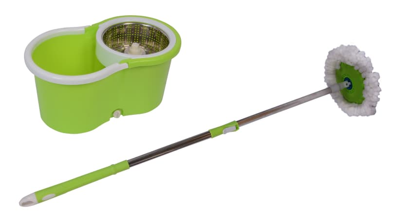 Набір для прибирання WCY-360 кругла швабра з відром, віджимом та запаскою (WERK)
