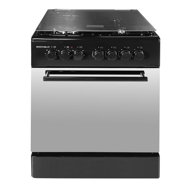 Плита газоелектр. 60см - FG6612G, дзеркальна (GRUNHELM)