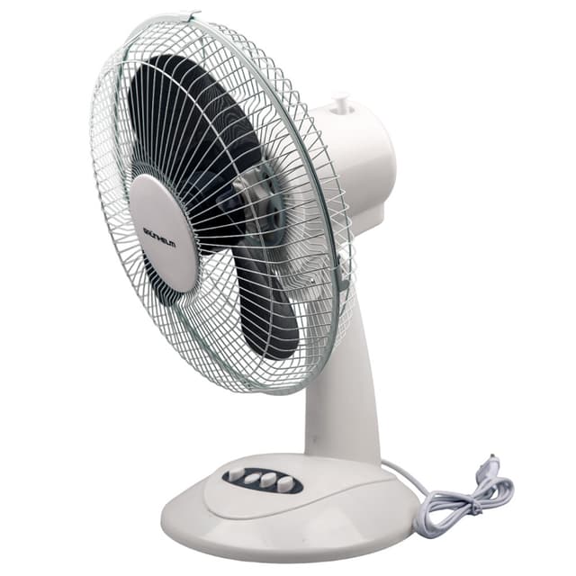Вентилятор настільний (12 дюймів, 3 швидкості) - GFT-3011T (GRUNHELM)