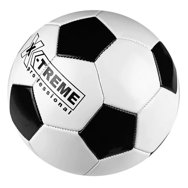 Футбольній м'яч XT №5 / вага 330 шт. шкіра. біл. чорн. (X-TREME)