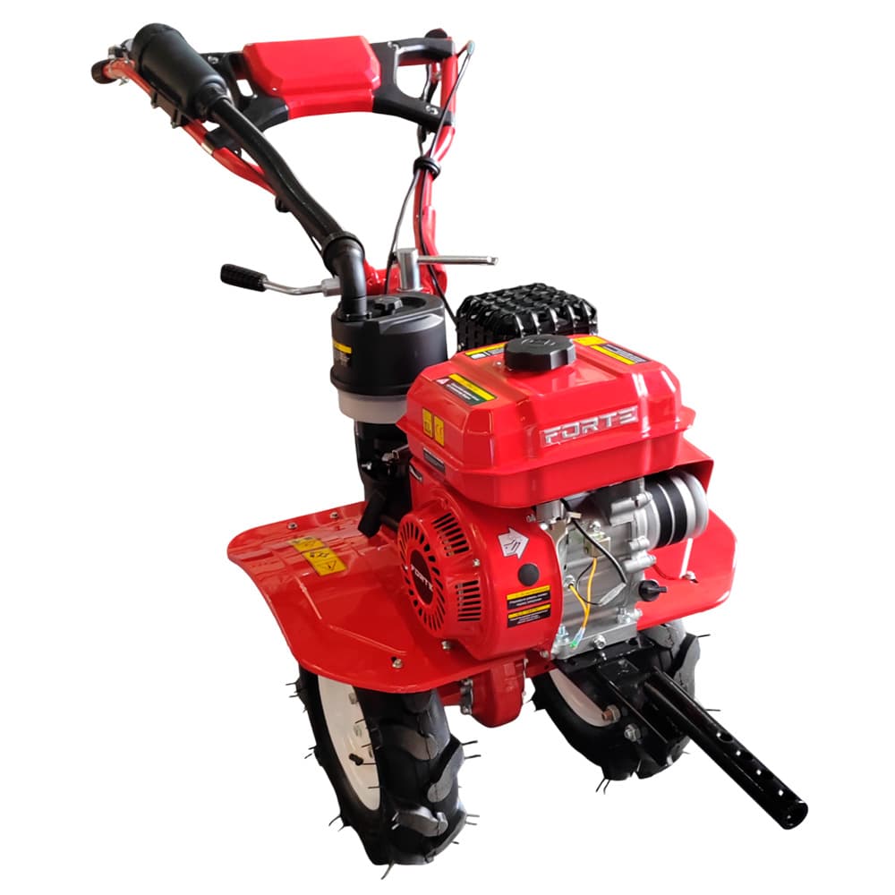 Культиватор червоний (ПОВІТРЯ) - 900 (колеса 8", 7,0кс) (FORTE) — фото 1