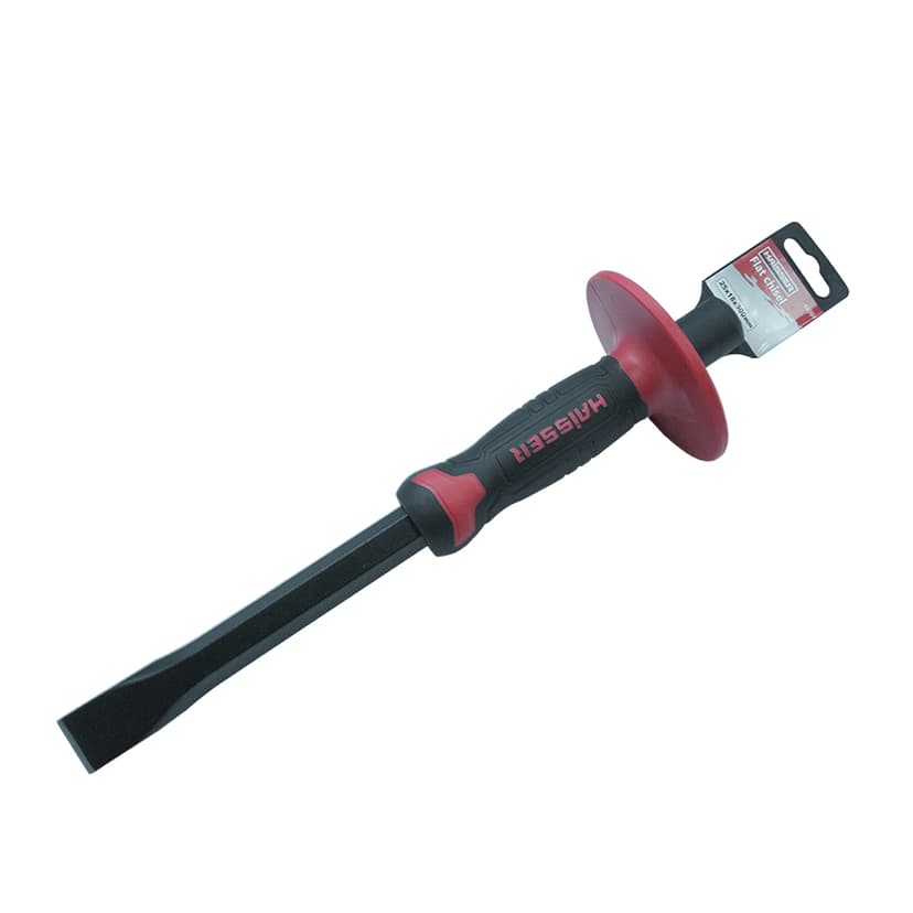 (44094) Зубило плоске 18х300мм з захистом  HAISSER